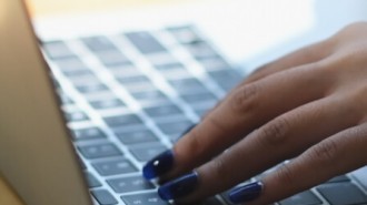 Businesswoman On Laptop