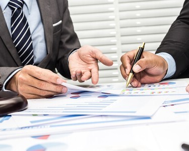 Business People In A Meeting