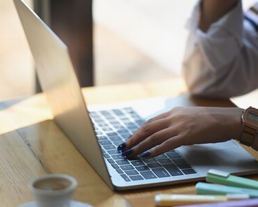 Businesswoman On Laptop