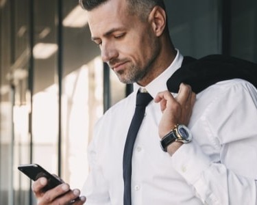 Man On Phone