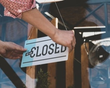 We Are Closed Sign