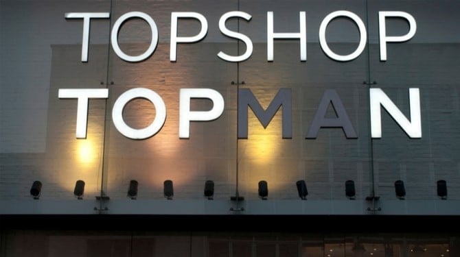 Topman And Topshop Store